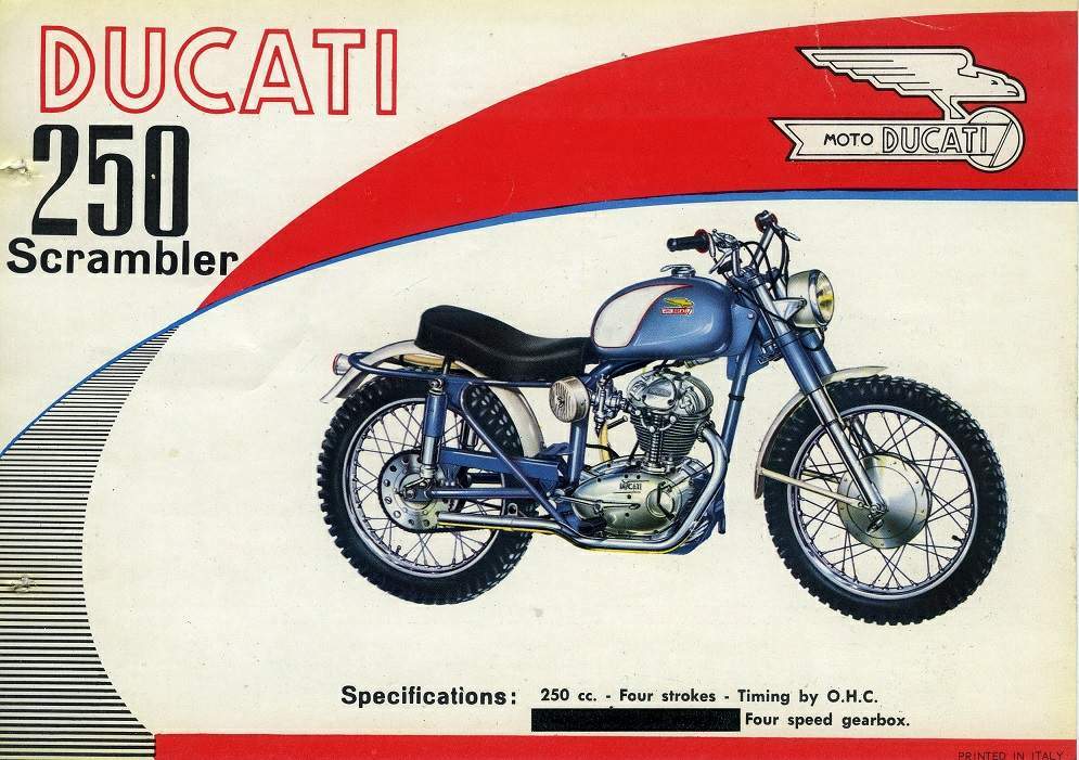 Ducati 250 Scrambler technical specifications